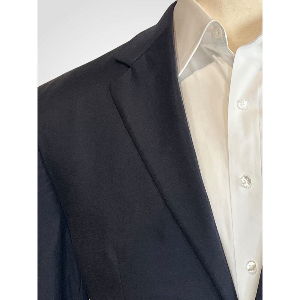 Ralph Lauren LRL 44L Midnight Navy Blue Gold Tone Buttons Blazer Sport Coat - Picture 5 of 15
